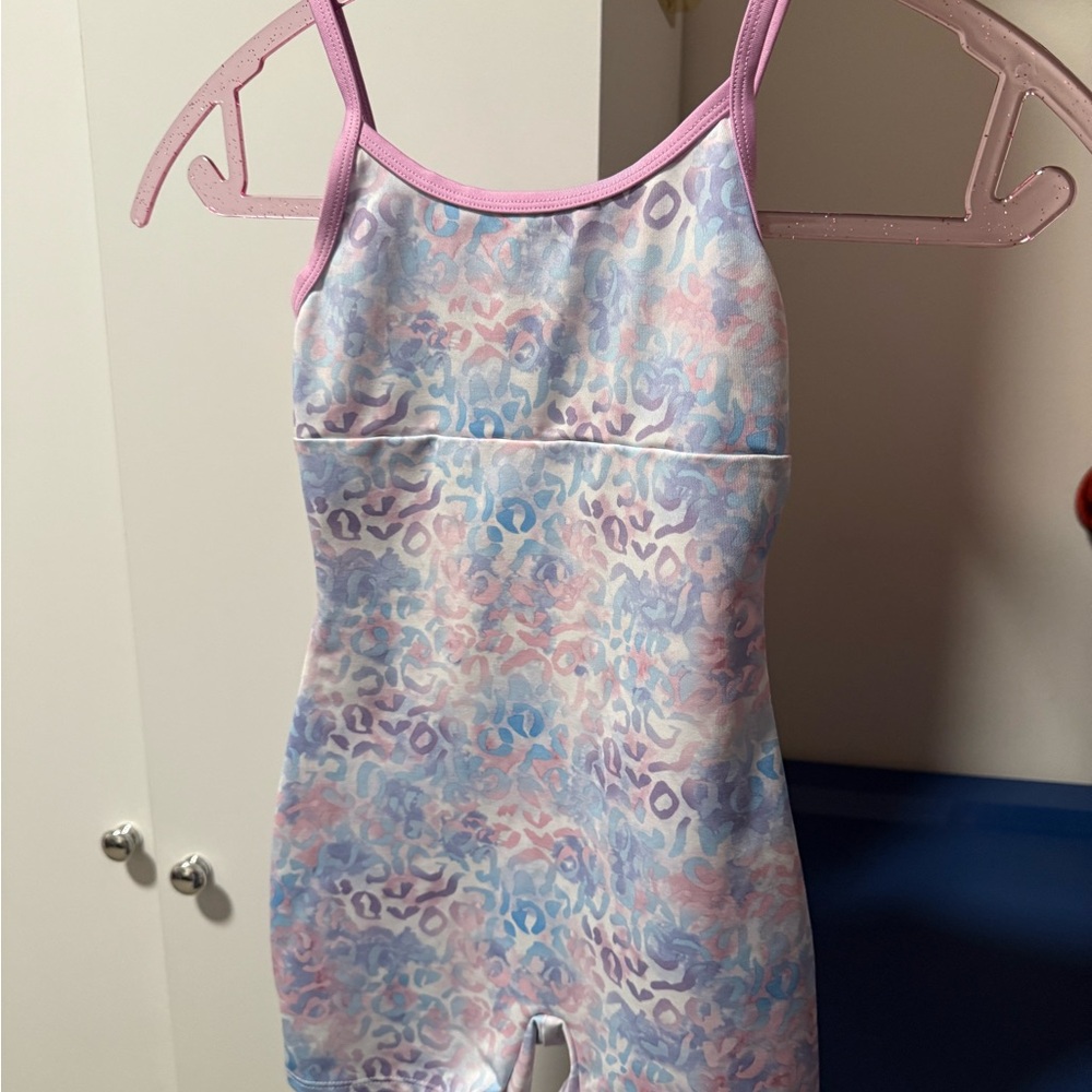 Pastel Leopard Print Swimsuit